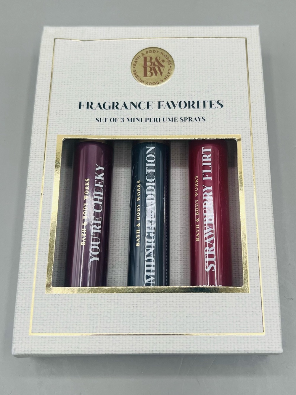 BATH & BODY WORKS Everyday Luxuries 3-piece Mini Fragrance Gift Set NEW